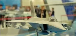 Модель перспективного южнокорейского истребителя KFX Кабина на макете - фото 56