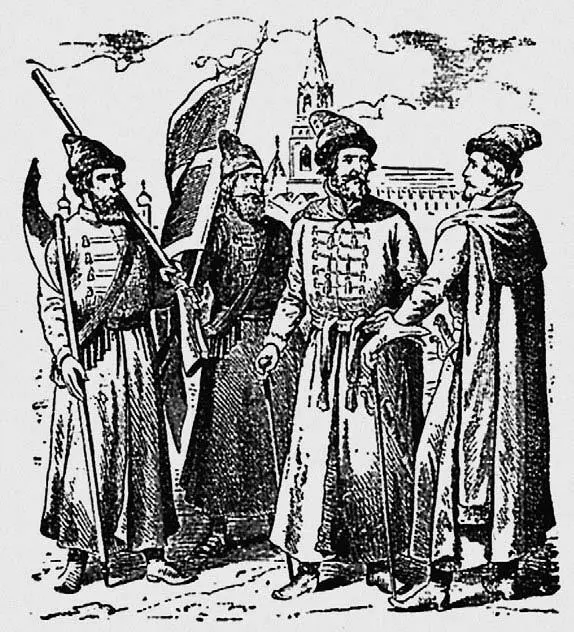 Московские стрельцы Рисунок ХVII в В XVII веке основную часть российских - фото 137