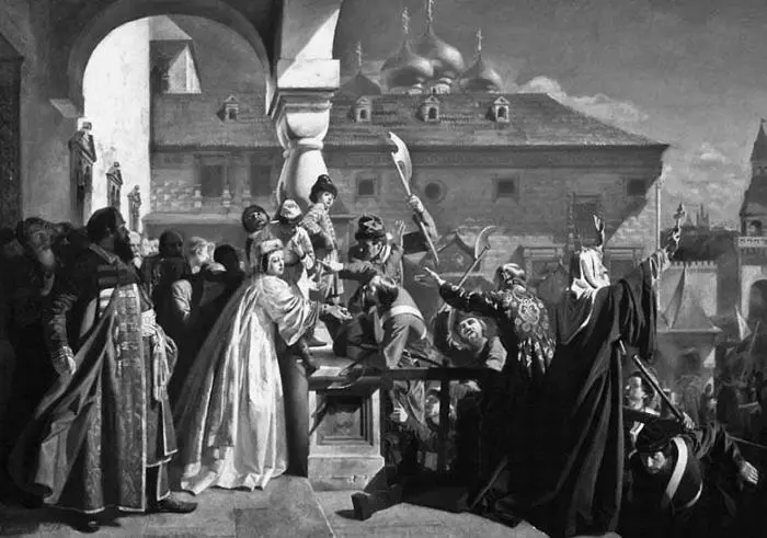Н ДмитриевОренбургский Московское восстание 1682 г Картина 1862 г В - фото 140