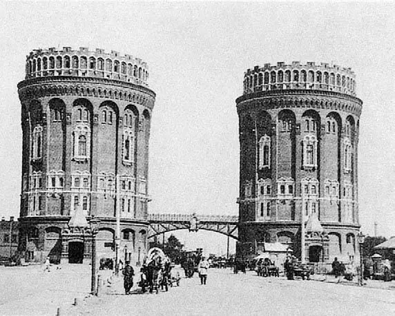 Водонапорные башни на Крестовской заставе Фотография начала ХХ в В 1897 году - фото 208
