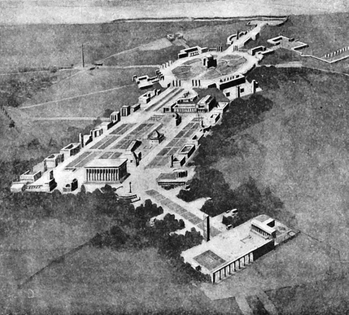Проект планировки ВДНХ Весной 1939 года на Всесоюзной сельскохозяйственной - фото 226