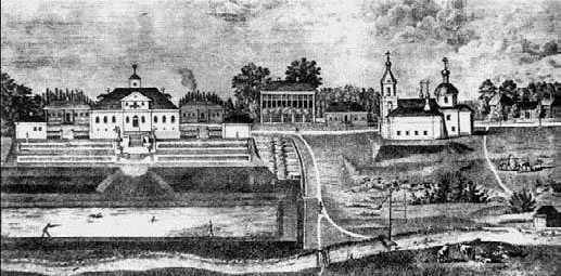 Усадьба Леоново Гравюра 1806 г Что такое дача Ростокину не суждено было - фото 237