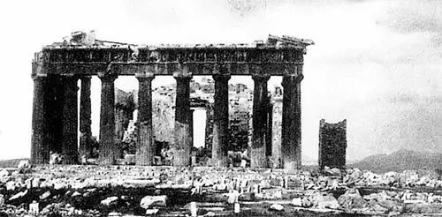 Рис 144 Фрагмент фотографии 1869 года Вдали справа от Парфенона видна - фото 44