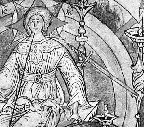 Рис 25 Фрагмент Меч Иисуса изображен в более естественном положении чем - фото 115