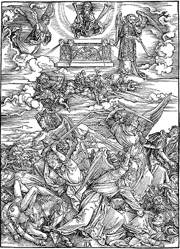 Рис 210 Рать Иисуса избивающая народы Иллюстрация А Дюрера к - фото 120