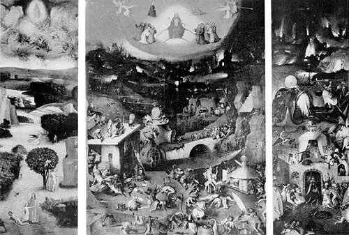 Рис 226 Страшный Суд Иеронима Босха Вена Академия искусств Мрачная - фото 136