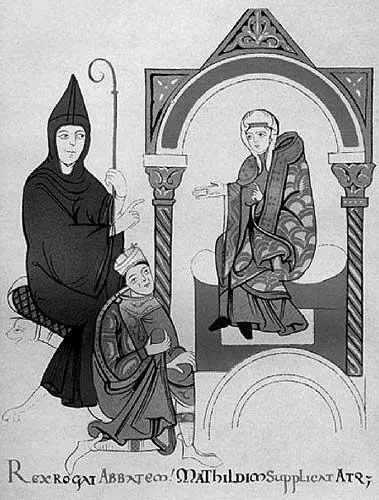 Рис 421 Император Генрих IV преклоняющий колени перед маркграфиней - фото 210