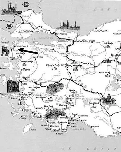 Рис 525 В качестве Шлимановской Трои было выбрано одно из скудных городищ - фото 255