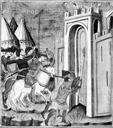 Рис 533 Первая миниатюра из троянского цикла приведенных в книге 1229 - фото 263