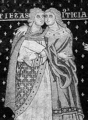 Рис 556 Фрагмент старинного ковра с аллегорическим изображением союза - фото 286