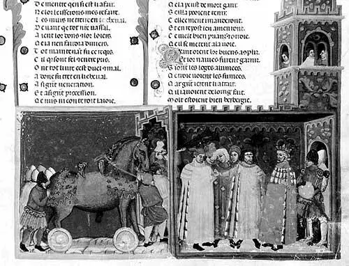Рис 563 Миниатюра из книги Бенуа де СентМора О Троянской Войне Benoit de - фото 293