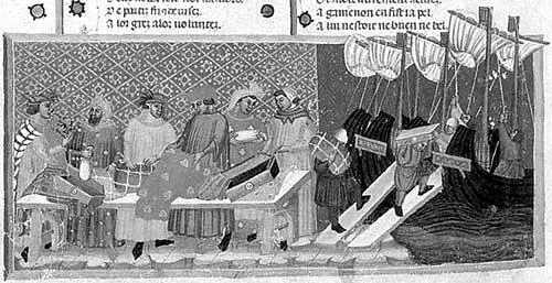 Рис 572 Миниатюра из кодекса Benoit de SainteMaure Le Roman de la guerre - фото 302