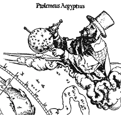 Рис 75 Фрагмент звездной карты нарисованной А Дюрером якобы в 1515 году - фото 331