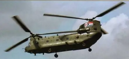 CH47D Чинук Максимальная взлетная масса 22700 кг максимальная платная - фото 64