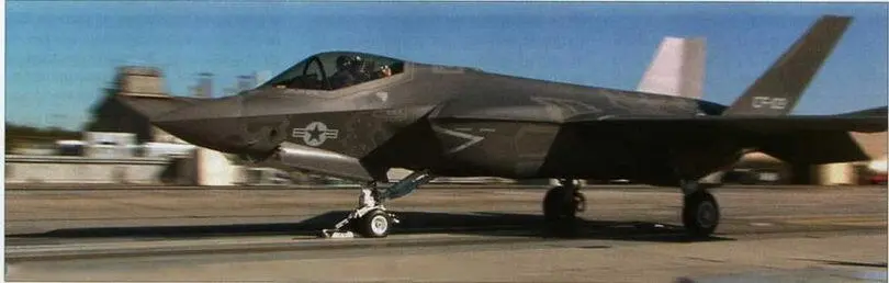 Первый опытный старт F35C с экспериментальной электромагнитной катапульты - фото 52