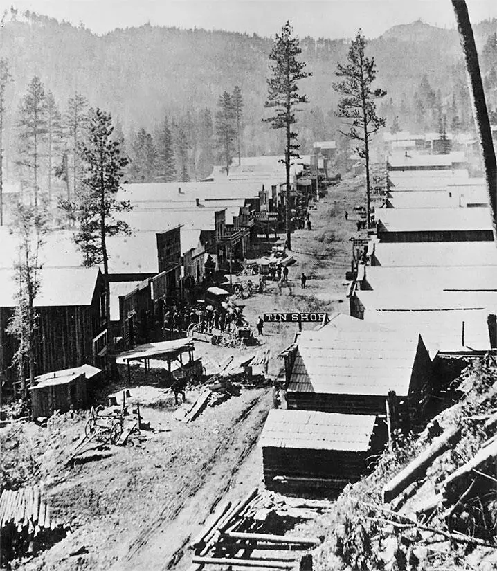 Дедвуд 1876 г Дедвуд Deadwood Город в шт Южная Дакота Основан в 1876 г - фото 66