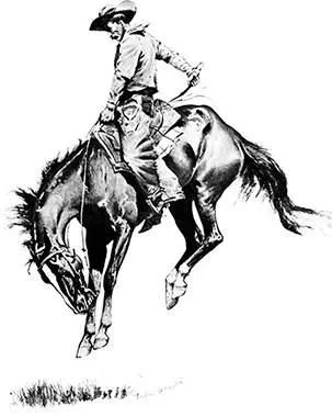 Ковбой Худ Ф Ремингтон Ковбой Cowboy Конный пастух Один из главных - фото 100