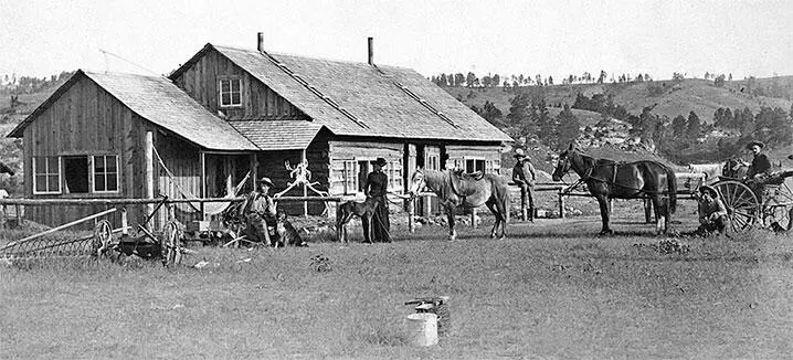 Типичное ранчо Ранчо Ranch В широком смысле землевладение - фото 194