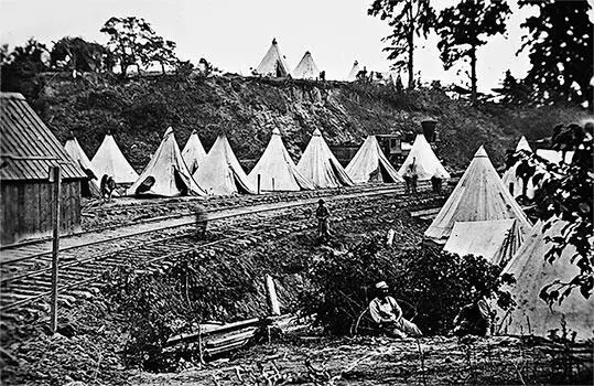 Палатки Сибли Сибли палатка Sibley tent Распространенная в армии США после - фото 207
