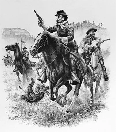 Стычка с индейцами Худ Б Орейлл Шот Люк Short Luke Родился в 1854 г в - фото 265