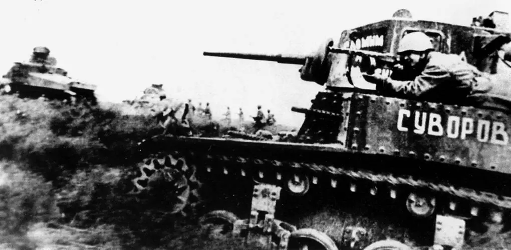 Легкий танк М3л Стюарт 241й танковой бригады 30 сентября 1942 г эта - фото 77