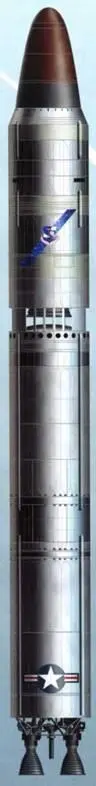 Ракета Titan II с ГЧ Mk6 Компоновочная схема ракеты Titan I Литература и - фото 131