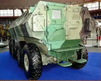 Сербский многоцелевой бронетранспортер нового поколения Lazar 2 8x8 звезда - фото 99