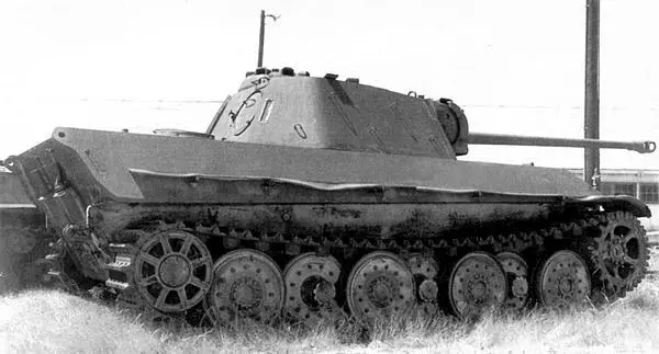 Танк Пантера II с башней от Пантеры AusfG на Абердинском полигоне вид с - фото 77