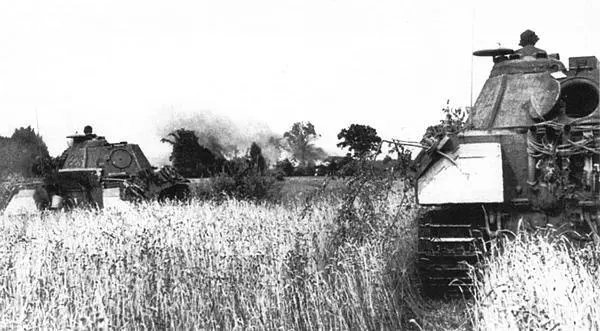 Пантеры 5й танковой дивизии СС Викинг в боях под Варшавой Август 1944 - фото 238
