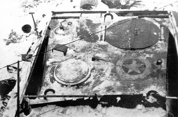 Вид сверху на башню лже M10 150й танковой бригады Хорошо видно что - фото 275