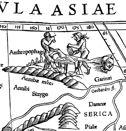 Рис 23 Серылюдоеды то есть Русылюдоеды или скифытатарыантропофаги - фото 23