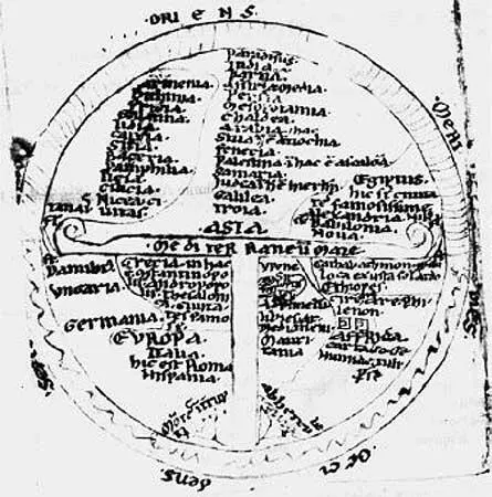 Рис 71 Средневековая скандинавская карта якобы XIV века Обитаемый мир - фото 79