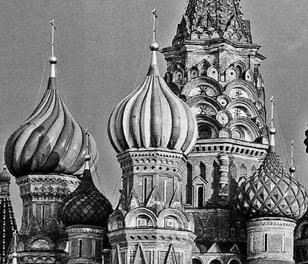 Рис 98 Спиралевидные купола собора Василия Блаженного в Москве Взято из - фото 106