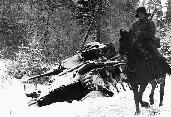 Этот PzIII AusfG нашел свой конец под Москвой Западный фронт 1941 год В - фото 39