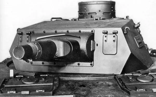 Башня танка PzIV AusfА с 75мм пушкой KwK 37 с длиной ствола 24 калибра - фото 144