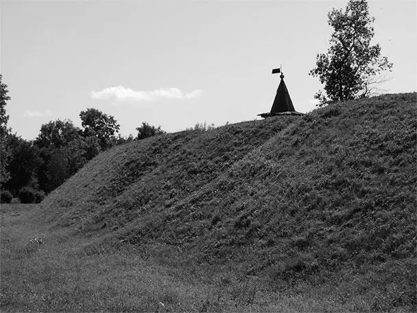 Земляные валы ЮрьеваПольского XII в Фото автора Между тем великокняжеская - фото 11