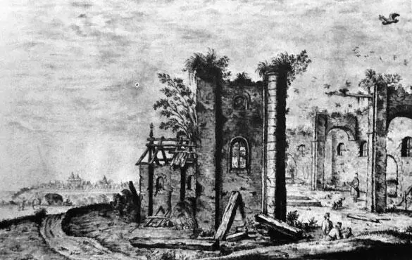 Киев А ван Вестерфельд Руины неизвестного храма ХII в И в заключение о - фото 22