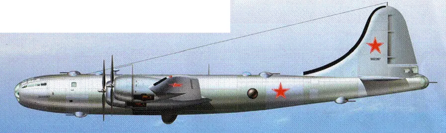 Бомбардировщик Ту4 сбросивший атомную бомбу РДС3 в ходе Тоцких учений 14 - фото 80