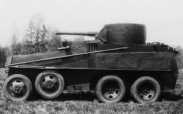 Модернизированный образец ПБ4 во время испытаний на НИБТ полигоне Лето 1935 - фото 54