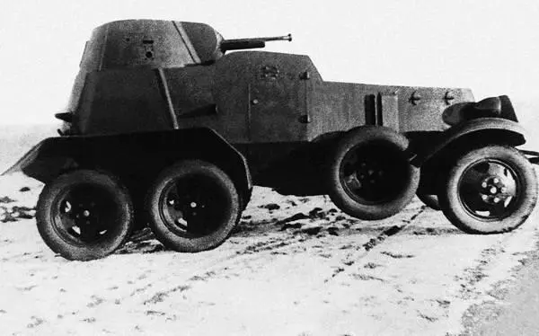 Бронеавтомобиль БА9 Осень 1936 года Кроме вооружения никаких внешних - фото 65