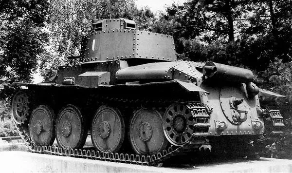 Танк Pz38 t AusfS находящийся в музее Словацкого национального восстания в - фото 56