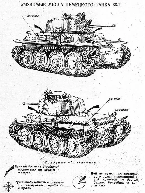Листовка военных лет руководство для бойцов Красной Армии вверху Трофейные - фото 96