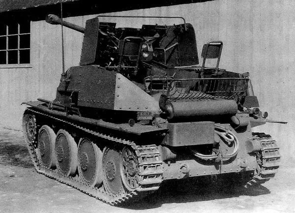 Истребитель танков SdKfz139 Marder III Хорошо видны сиденья членов - фото 116