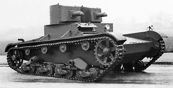 Лёгкий танк Виккерс Mk E 1930 год Только быстро надвигавшаяся Вторая - фото 18