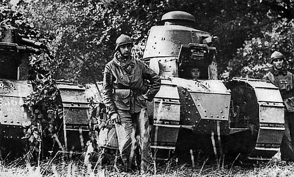 Танки Рено FT31 на манёврах французской армии Конец 1930х годов Свои - фото 22