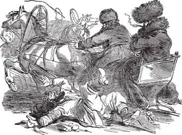 Едет на обед к Дюссо кар из журн Развлечение 1864 г Во времена так - фото 140
