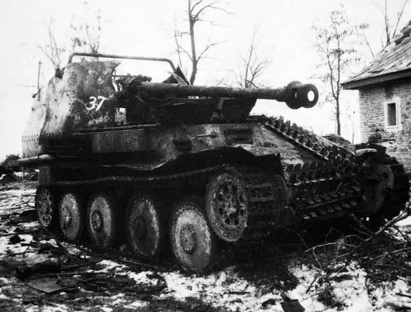 75мм противотанковая самоходная установка Panzerjager 38t AusfM Marder - фото 50