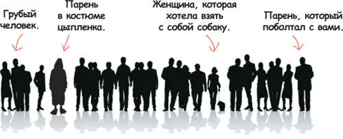 Вы запомните только тех кто чемто выделялся не так ли Это не провал в - фото 184