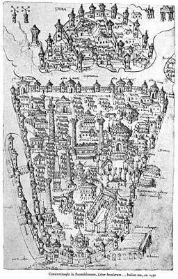 Рис 135 Старинное изображение ЦарьГрада датируемое якобы примерно 1450 - фото 36