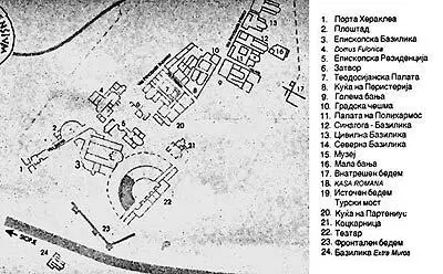 Рис 171 План археологических памятников Стабии изображенный на месте - фото 73